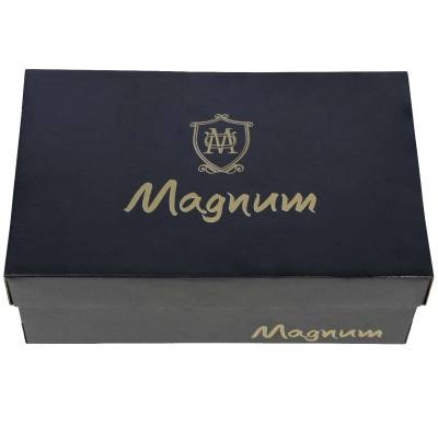 Полуботинки ( туфли ) MAGNUM ( МАГНУМ ) офицерские форменные 3024 летние черные (1503940)