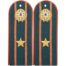 Погоны VT МЧС повседневные на куртку Майор с эмблемой рип-стоп машиная вышивка пластик (2207003)