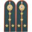 Погоны VT МЧС повседневные на куртку Капитан с эмблемой рип-стоп машинная вышивка пластик (2207007)