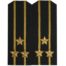 Погоны VT ВМФ на офисную форму Капитан 1 ранга рип-стоп машинная вышивка пластик (2204991)
