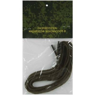 Шнурки особопрочные труднотянущиеся для ботинок с высоким берцем 1,2 м, цвет оливковые Шнурки СПЕЦ особопрочные труднотянущиеся для ботинок с высоким берцем 1,2 м оливковые (1509071)