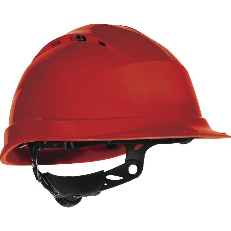 Каска защитная, цвет красная Каска защитная QUARTZ UP IV красная (QUARUP4RO) Delta Plus