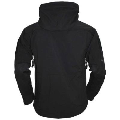 Куртка SoftShell демисезонная ветровлагозащитная мембрана TF-SFSL-09, цвет черный Куртка Tactical Frog SoftShell демисезонная ветровлагозащитная мембрана TF-SFSL-09 черная (1105112)