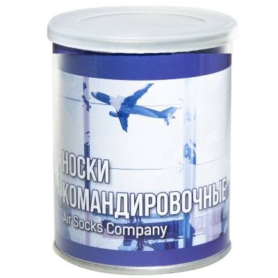 Носки VS в банке консервированные подарочные Носки командировочные Air Socks Company (4807112)