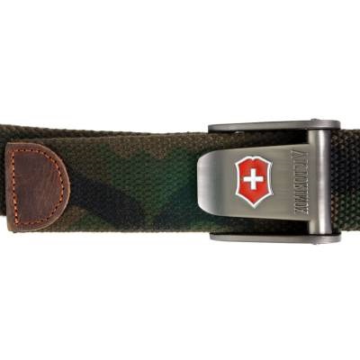 Ремень стропа брючный мужской камуфлированный с бляхой ( пряжкой ) ( малая бляха ) Victorinox DG425, цвет нато Ремень стропа брючный мужской камуфлированный с бляхой ( пряжкой ) ( малая бляха ) Victorinox DG425, цвет нато дешево