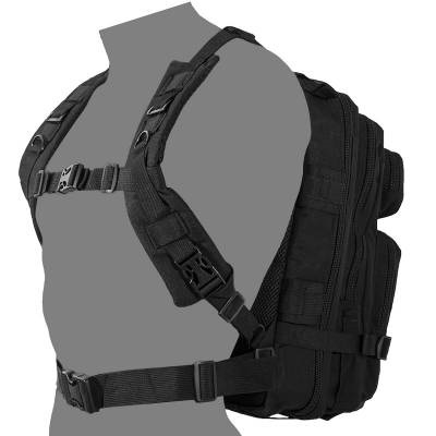 Рюкзак штурмовой 30х45х23 30 л, цвет черный Рюкзак штурмовой 30х45х23 30 л, цвет черный по низкой цене