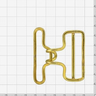 Застежка ( пряжка ) для ремня Казачья латунная дешево