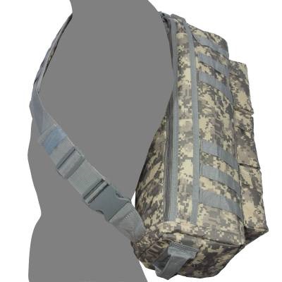 Рюкзак тактический однолямочный камуфлированный 15х53х23 20 л, цвет цифра белая Рюкзак тактический однолямочный камуфлированный 15х53х23 20 л, цвет цифра белая недорого