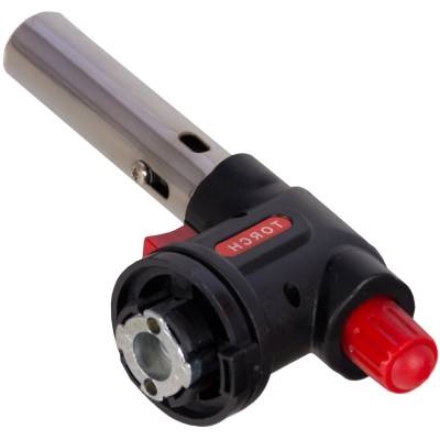 Горелка газовая Multi purpose torch piezo ignition 504C c пьезоподжигом, цвет черная с доставкой