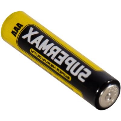 Батарейка SUPERMAX ААA RO3 1.5 V желтая (3311043)