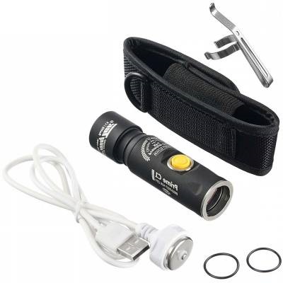 Фонарь Armytek ( Армитек ) тактический Prime ( Прайм ) С1 Pro Magnet-USB Cree XP-L White белый свет (3311812)