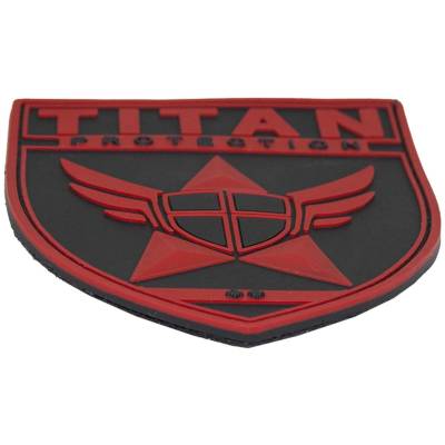 Нашивка ( шеврон патч patch ) тактическая TITAN PROTECTION 3D PVC дешево