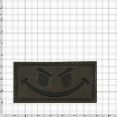 Нашивка ( шеврон патч patch ) тактическая Smile 4 3D PVC ( пластизоль ) дешево