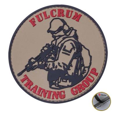 Нашивка ( шеврон патч patch ) тактическая FULCRUM TRAINING GROUP 3D PVC в Москве