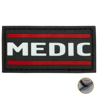 Нашивка ( шеврон патч patch ) тактическая MEDIC 3D PVC дешево