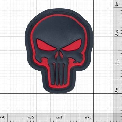 Нашивка ( шеврон патч patch ) тактическая Punisher дешево