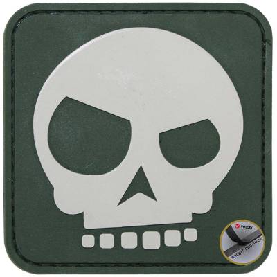 Нашивка ( шеврон патч patch ) тактическая Skull Череп 3D PVC ( пластизоль ) в военторге