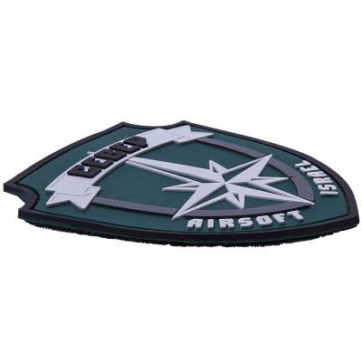 Нашивка ( шеврон патч patch ) тактическая СЕВЕР AIRSOFT ISRAEL 3D PVC дешево