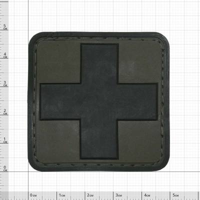 Нашивка ( шеврон патч patch ) тактическая MEDIC ( МЕДИК ) 3D PVC дешево