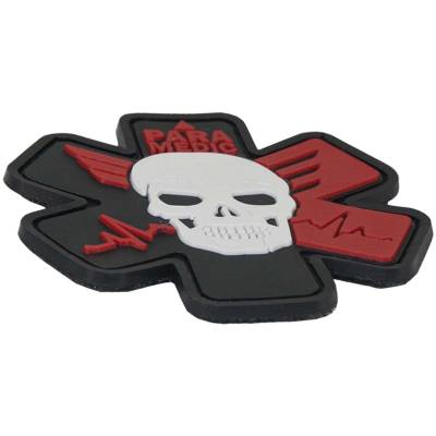 Нашивка ( шеврон патч patch ) тактическая PARAMEDIC 3D PVC ( пластизоль ) по низкой цене