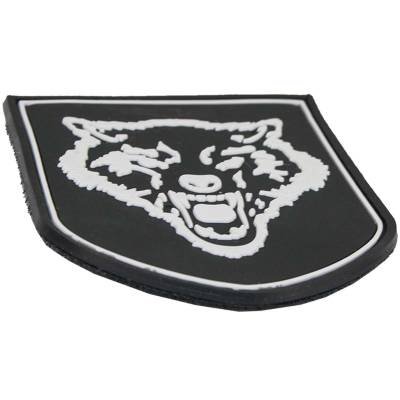 Нашивка ( шеврон патч patch ) тактическая ВОЛК 3D PVC ( пластизоль ) дешево