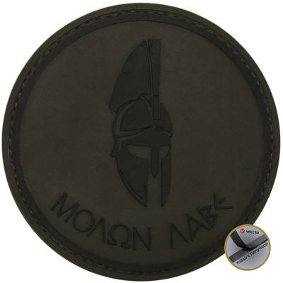 Нашивка ( шеврон патч patch ) тактическая MOLON LABE mo-lone lah-veh 6 3D PVC в военторге