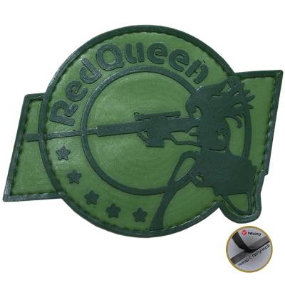 Нашивка ( шеврон патч patch ) тактическая RedQueen 3D PVC ( пластизоль ) в военторге