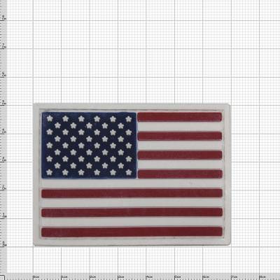 Нашивка ( шеврон патч patch ) тактическая флаг USA США 3D PVC по низкой цене