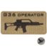 Нашивка ( шеврон патч patch ) тактическая G36 OPERATOR 3D дешево