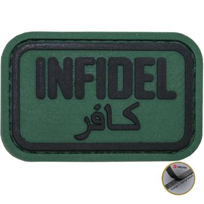 Нашивка ( шеврон патч patch ) тактическая INFIDEL 3D PVC ( пластизоль ) дешево