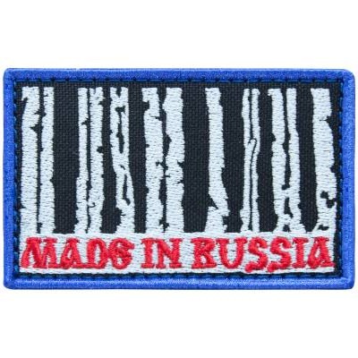 Нашивка ( шеврон патч patch ) тактическая made in Russia в военторге