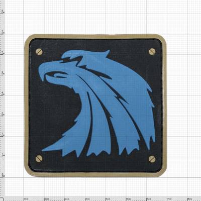 Нашивка ( шеврон патч patch ) тактическая EAGLE ( орел ) 3D PVC ( пластизоль ) дешево