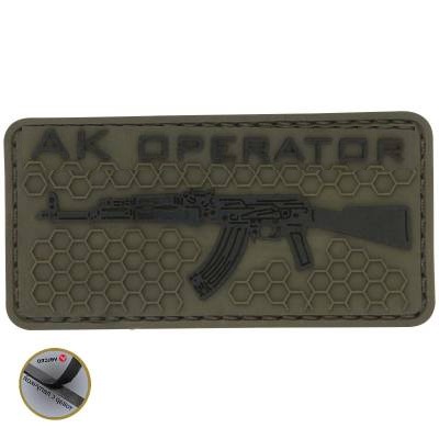 Нашивка ( шеврон патч patch ) тактическая АК OPERATOR 3D в военторге