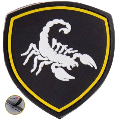 Нашивка ( шеврон патч patch ) тактическая СSCORPIO ( СКОРПИОН ) 3D PVC ( пластизоль ) недорого