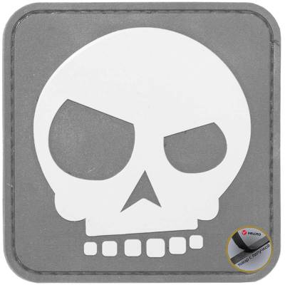 Нашивка ( шеврон патч patch ) тактическая Skull Череп 3D PVC ( пластизоль ) в военторге