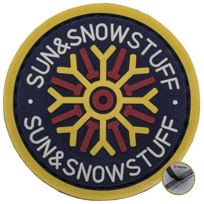 Нашивка ( шеврон патч patch ) тактическая SUN & SNOW STUFF 3D PVC в военторге