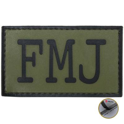 Нашивка ( шеврон патч patch ) тактическая FMJ 3D PVC ( пластизоль ) в Москве