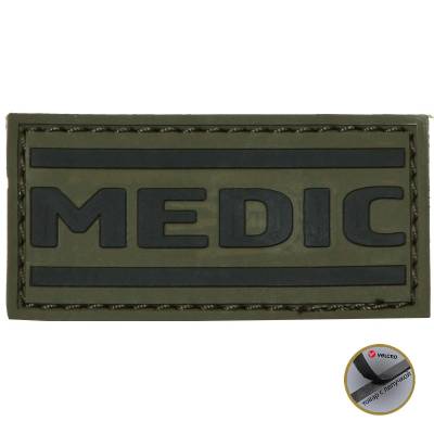 Нашивка ( шеврон патч patch ) тактическая MEDIC 3D PVC недорого