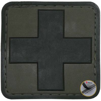 Нашивка ( шеврон патч patch ) тактическая MEDIC ( МЕДИК ) 3D PVC в военторге