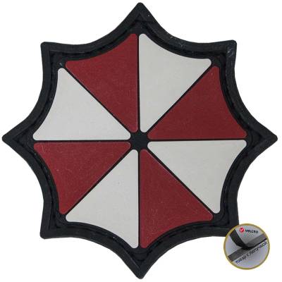 Нашивка ( шеврон патч patch ) тактическая UMBRELLA CORPORATION 3D PVC в военторге