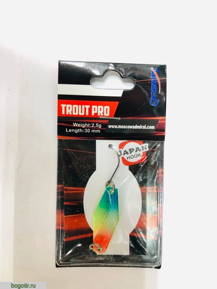 Блесна ADMIRAL TROUT PRO 2,5g-30mm. (Арт. RS22526)