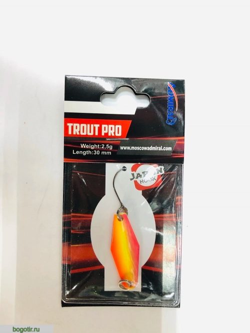 Блесна ADMIRAL TROUT PRO 2,5g-30mm. (Арт. RS22527)