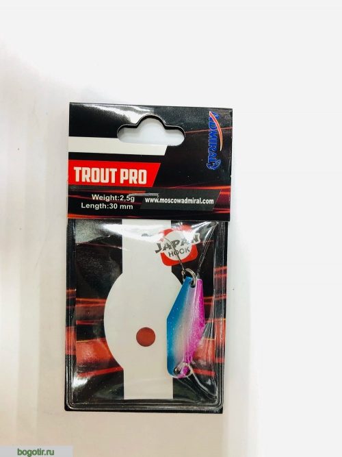 Блесна ADMIRAL TROUT PRO 2,5g-30mm. (Арт. RS22529)