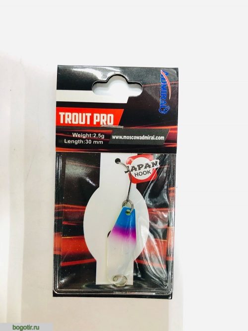 Блесна ADMIRAL TROUT PRO 2,5g-30mm. (Арт. RS22530)