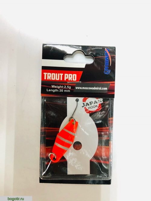 Блесна ADMIRAL TROUT PRO 2,5g-30mm. (Арт. RS22531)