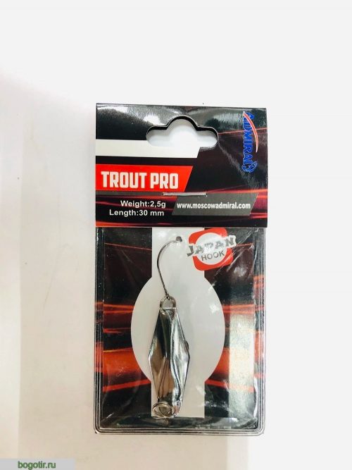 Блесна ADMIRAL TROUT PRO 2,5g-30mm. (Арт. RS22533)