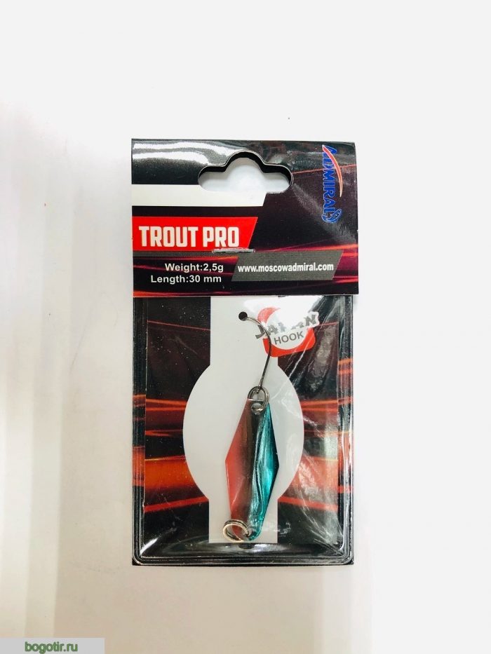 Блесна ADMIRAL TROUT PRO 2,5g-30mm. (Арт. RS22534)