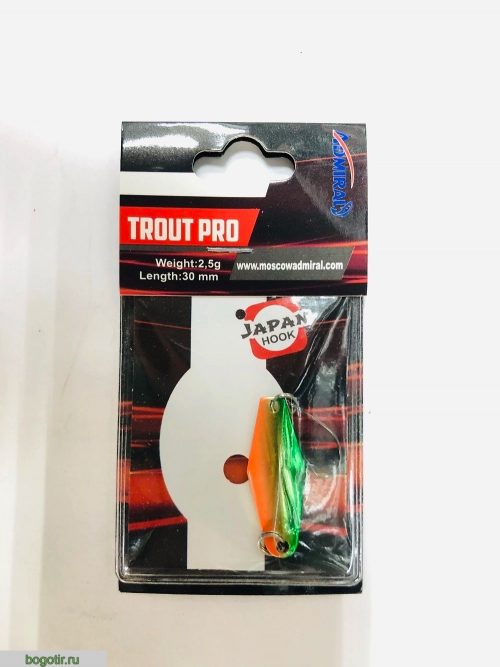 Блесна ADMIRAL TROUT PRO 2,5g-30mm. (Арт. RS22535)