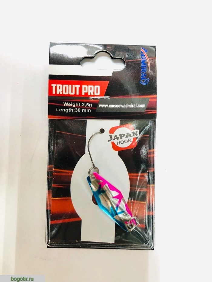 Блесна ADMIRAL TROUT PRO 2,5g-30mm. (Арт. RS22537)