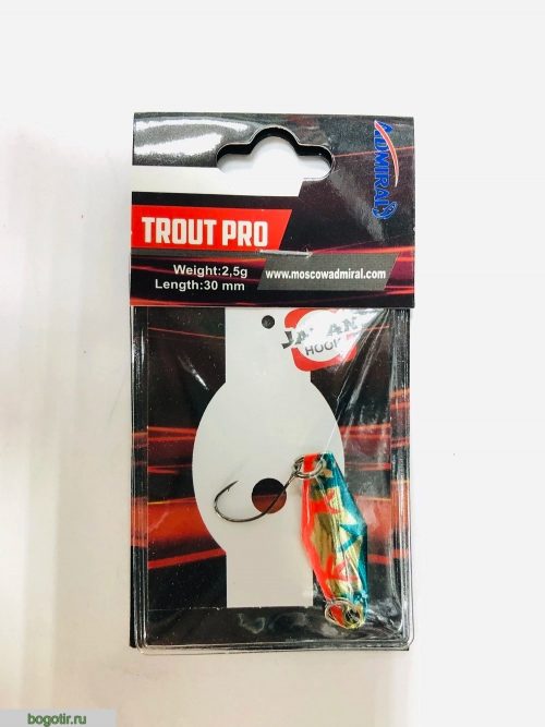 Блесна ADMIRAL TROUT PRO 2,5g-30mm. (Арт. RS22538)